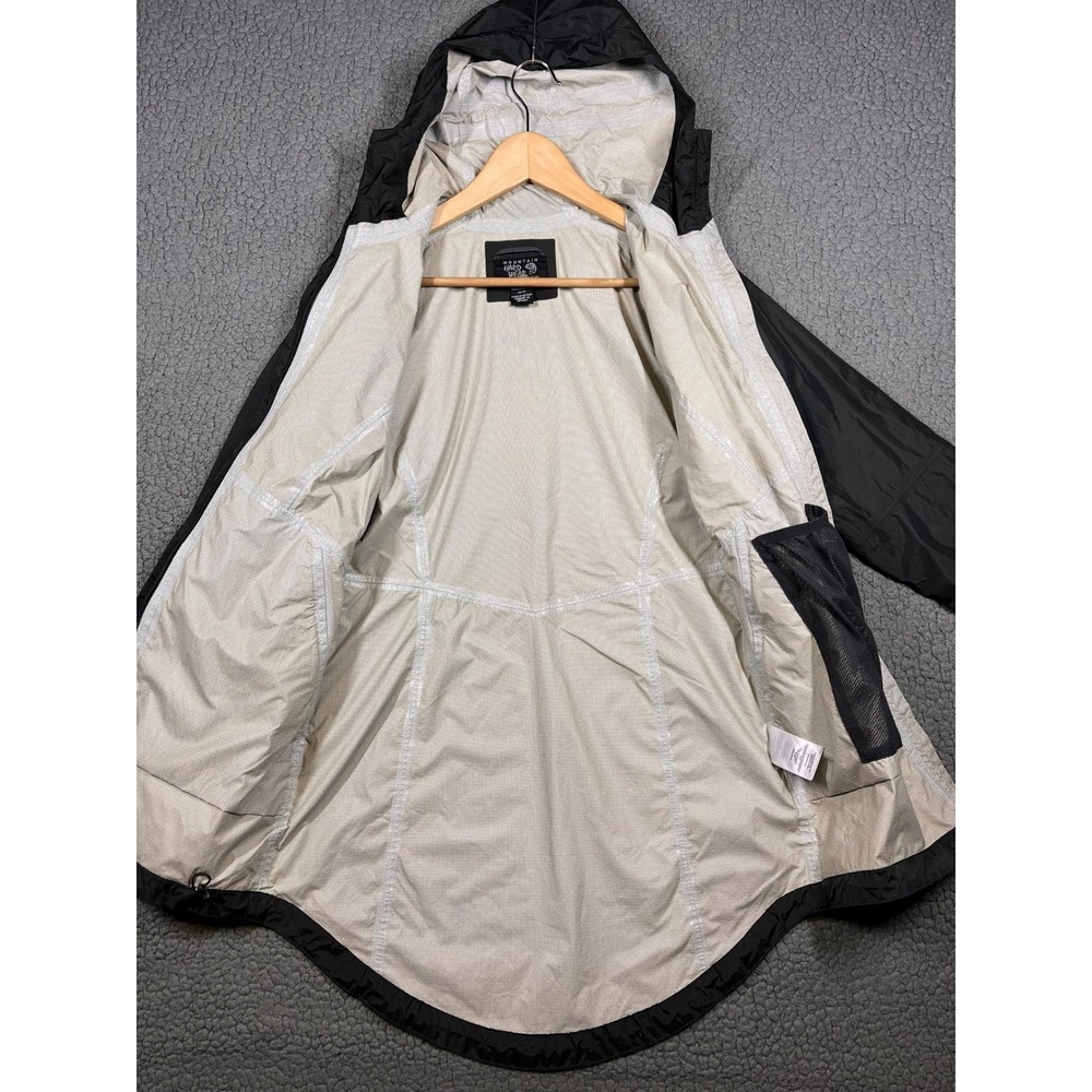 Mountain Hardwear Acadia Parka Womens XS Black Rain Jacket Hooded OL8283 - Picture 7 of 13